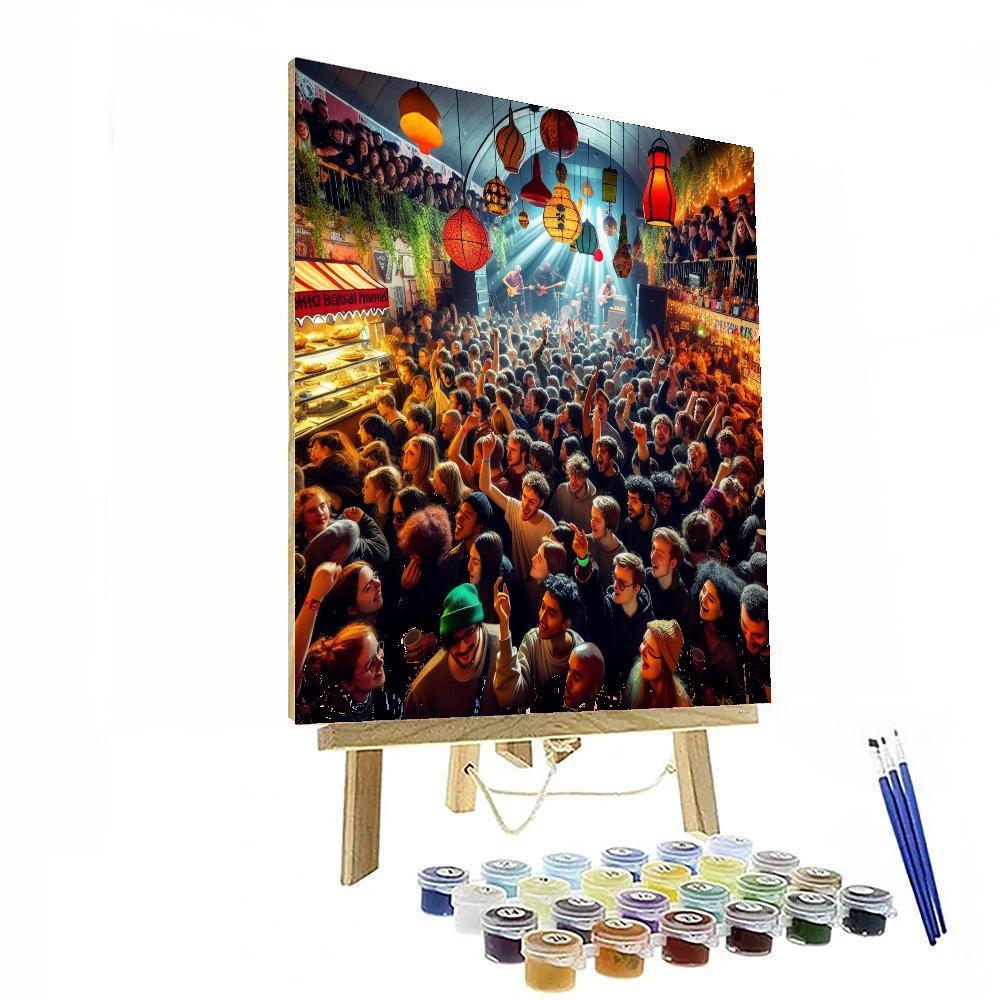 Iceland Airwaves Music Festival Paint By Numbers Art