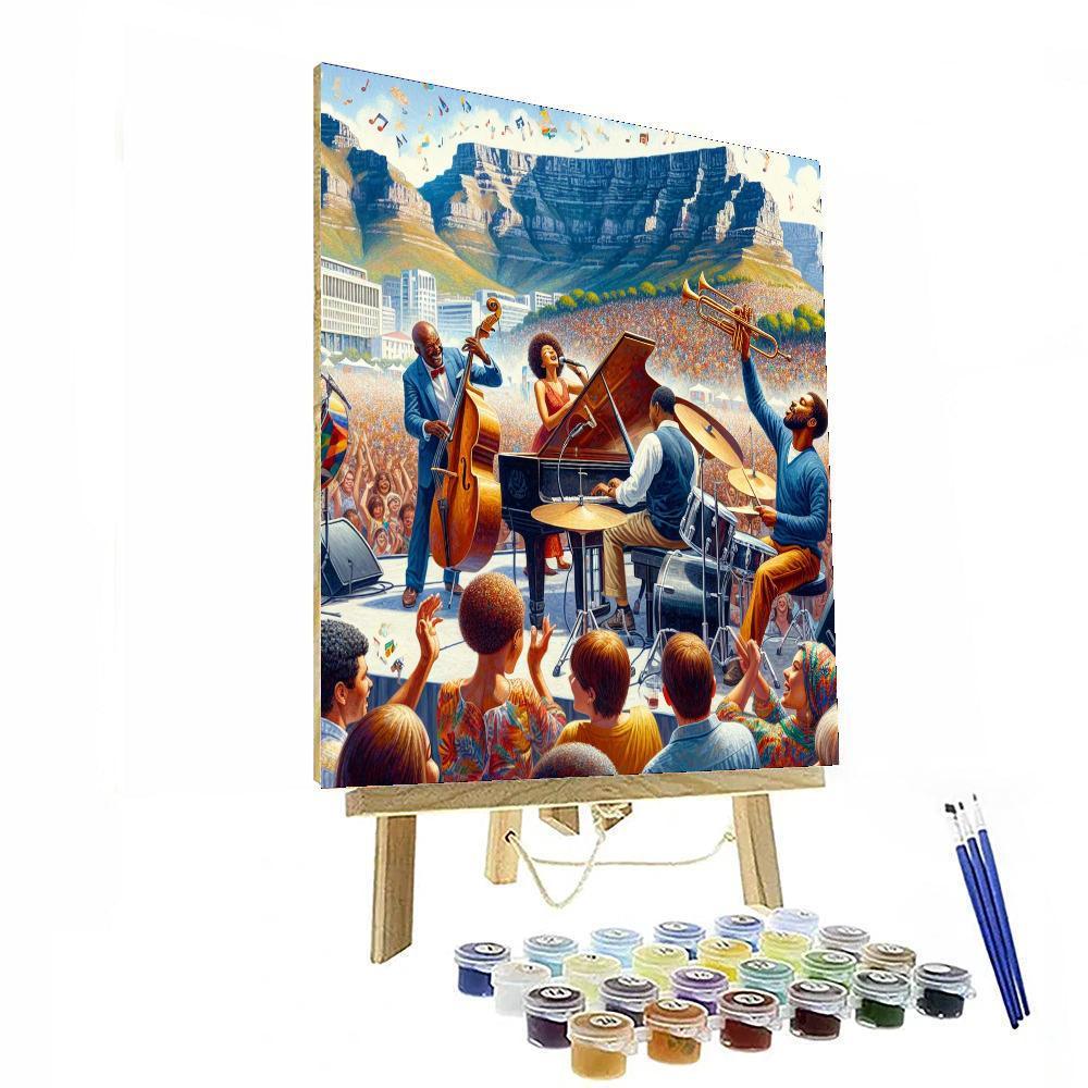 Cape Town International Jazz Festival - Cape Town, South Africa Numbered Painting Kits