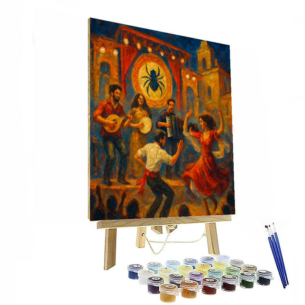 Notte Della Taranta - Italy Painting By Numbers Kit