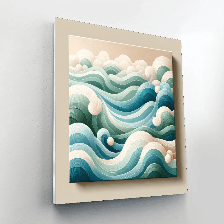 Harmony In The Waves Paint By Number