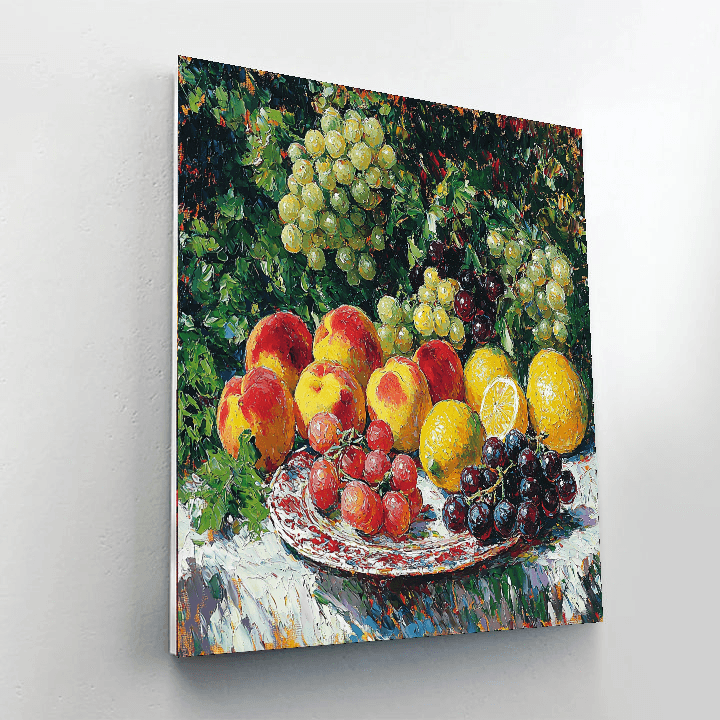 Paul Cézanne Inspired Summer Fruits  Paint By Numbers Kits