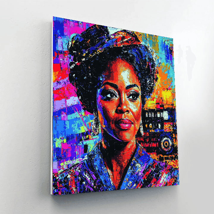 Viola Davis: The Unyielding Voice Of Strength Paint By Numbers