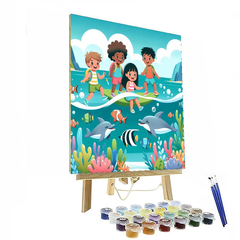 Ocean Odyssey Adventure Painting Number Kit