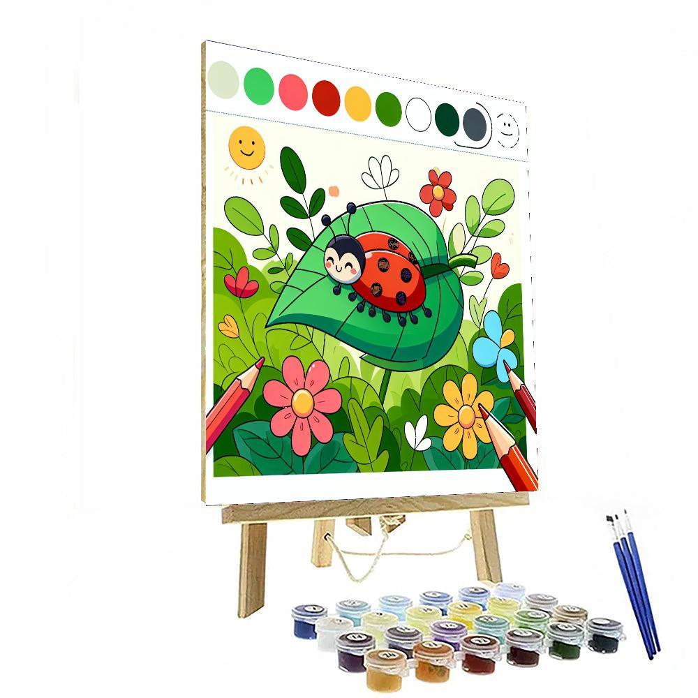 Garden Insect Exploration Paint By Number