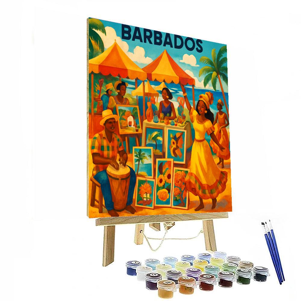 Festival Of The Arts - Barbados Number Painting