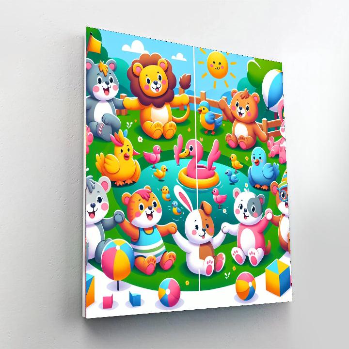 Friendship Pals Painting Number Kit