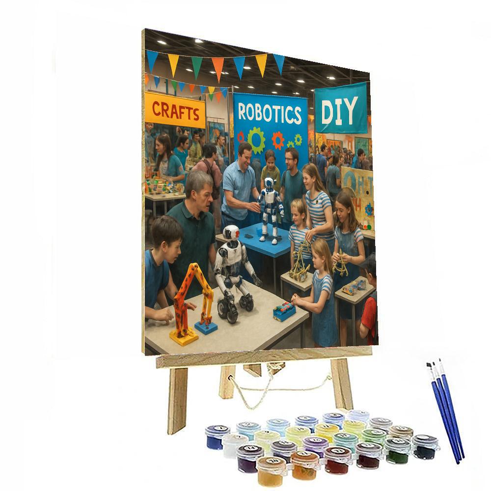 Bay Area Maker Faire - San Mateo Paint By Color