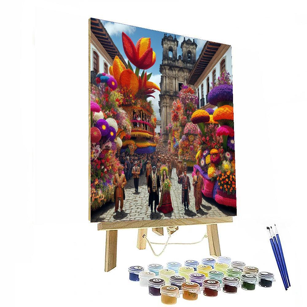 Flower Festival - Guatemala Paint By Numbers Kits