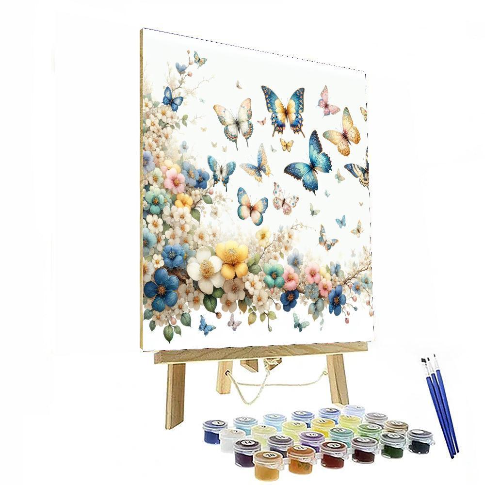 Ethereal Butterfly Bliss - DIY Painting By Numbers Kit – Artistry Rack