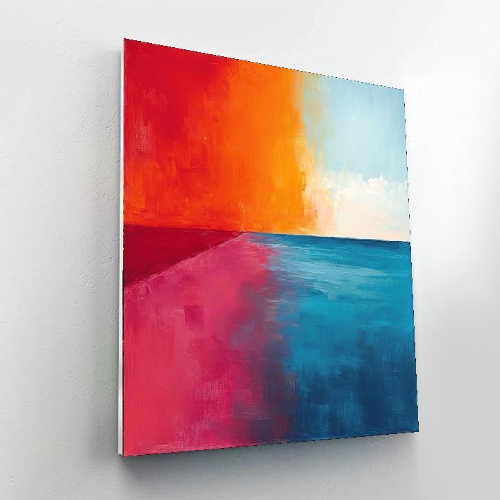 Mark Rothko Inspired Chromatic Horizon  Numbered Painting Kits