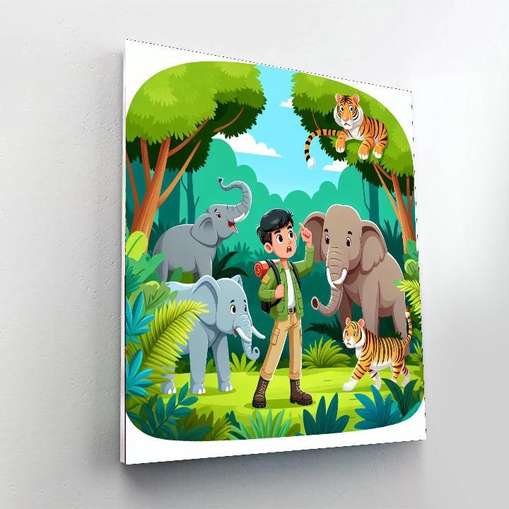 Wildlife Wanderers DIY Paint By Numbers