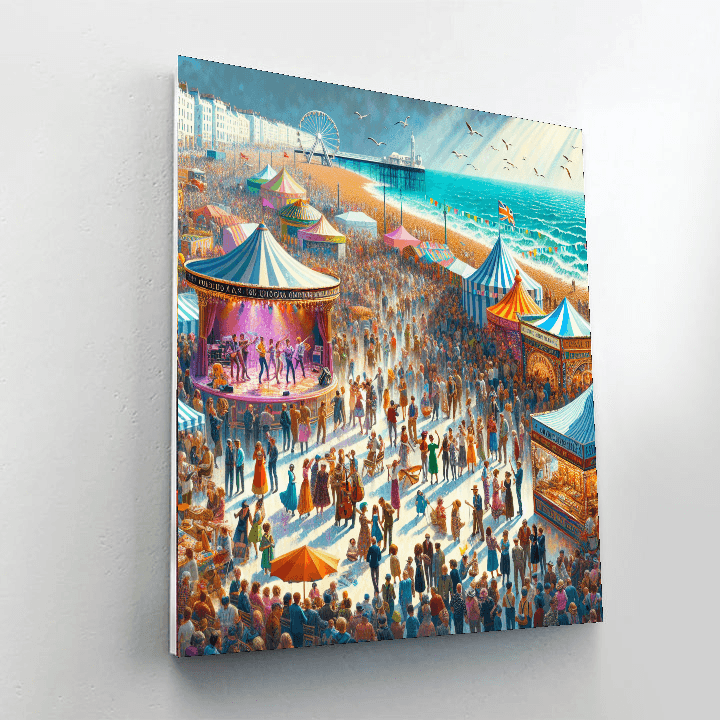 Brighton Festival Paint By Color