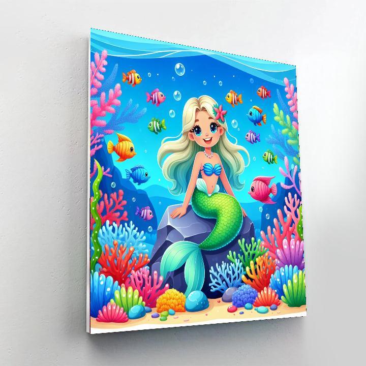 Mystic Mermaid Cove Paint By Numbers Kits