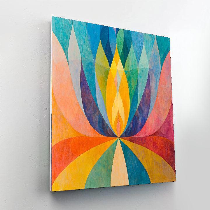 Hilma Af Klint Inspired Transcendent Spiritual Journey  Paint By Numbers