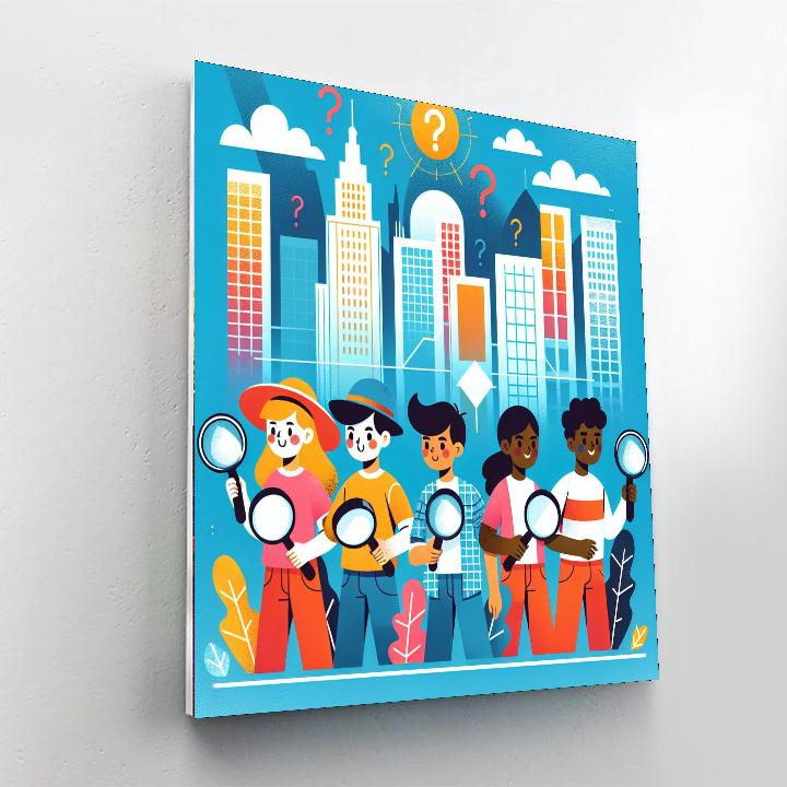 Super Sleuth Mystery Number Painting