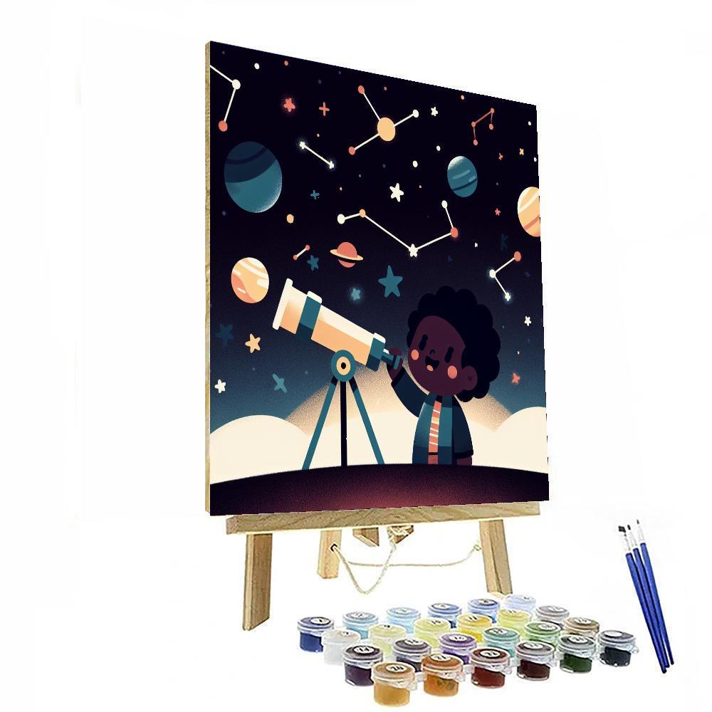 Starry Sky Adventure Paint By Numbers Kits