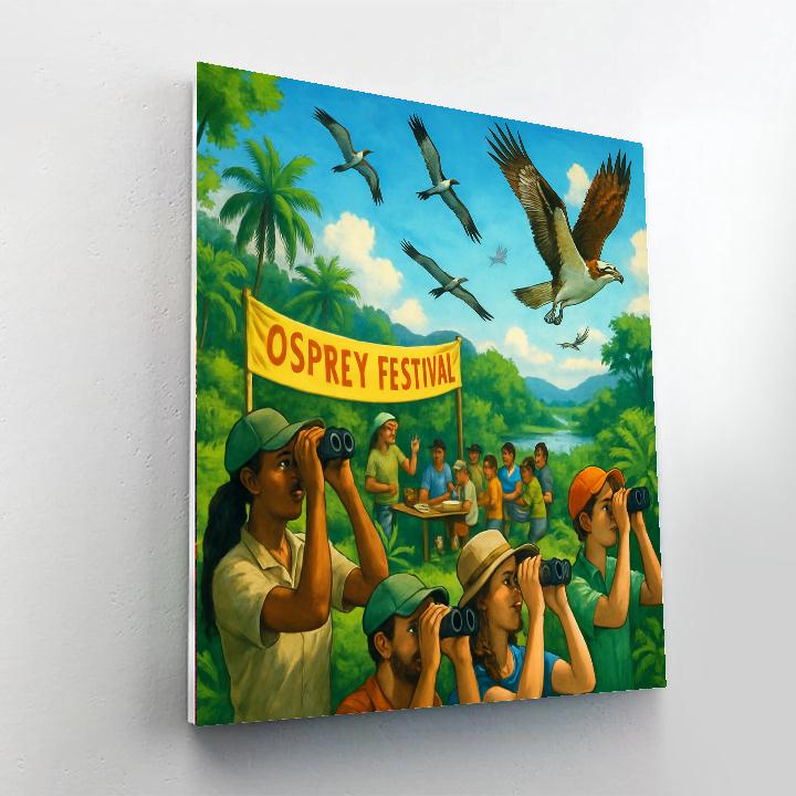 Osprey Festival Painting By Numbers Kit
