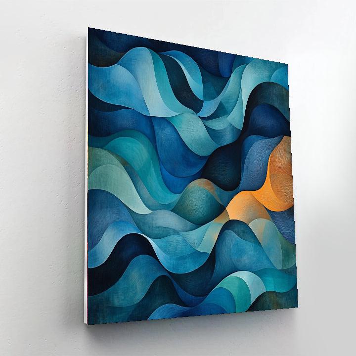 Max Ernst Inspired Fluid Dreamscapes  Paint By Numbers