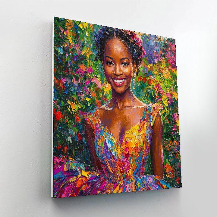 Lupita Nyong'o: The Voice Of Resilience And Beauty Numbered Painting Kits