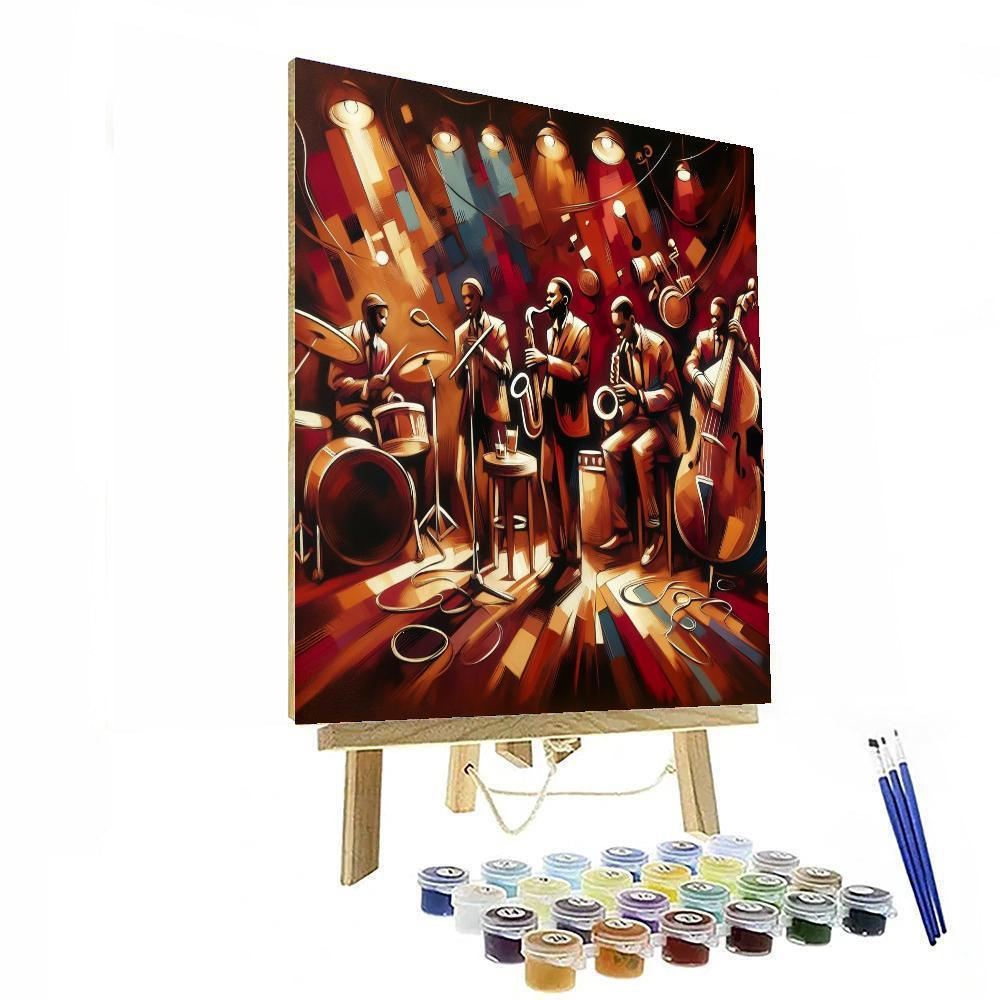 Jazz Club Vibes Paint By Numbers Kits