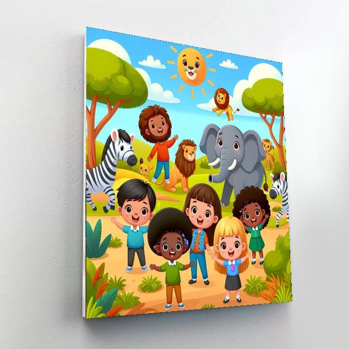Exploring The Animal Kingdom Paint By Color