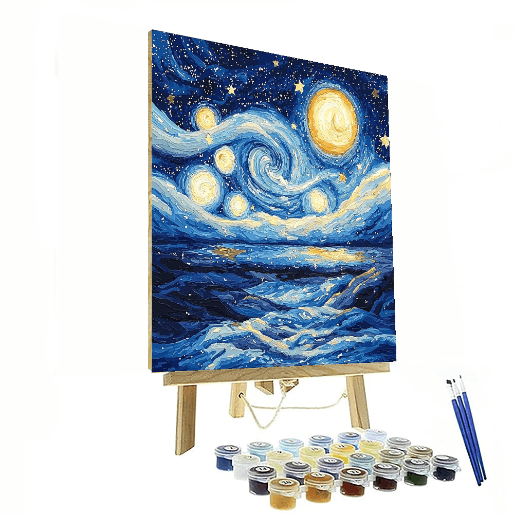 Vincent Van Gogh Inspired Dreamy Nights  Paint By Numbers