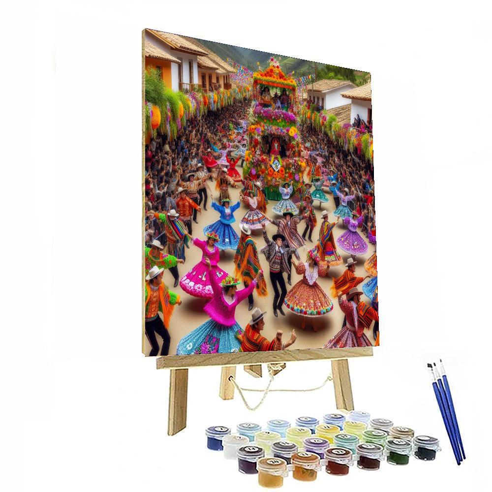 Festa De La Tirana Number Painting