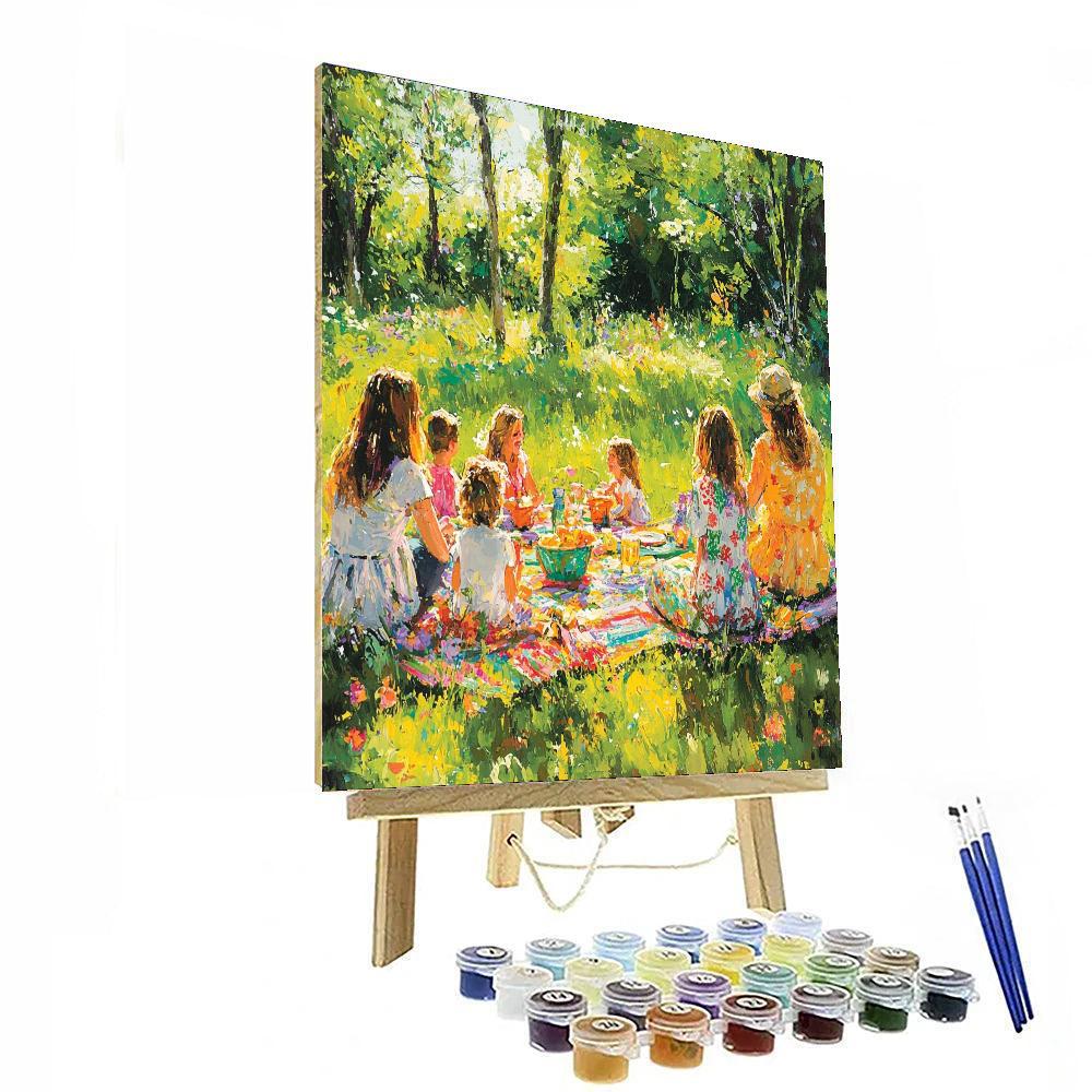 Circle Of Cherished Moments Paint By Numbers Kits