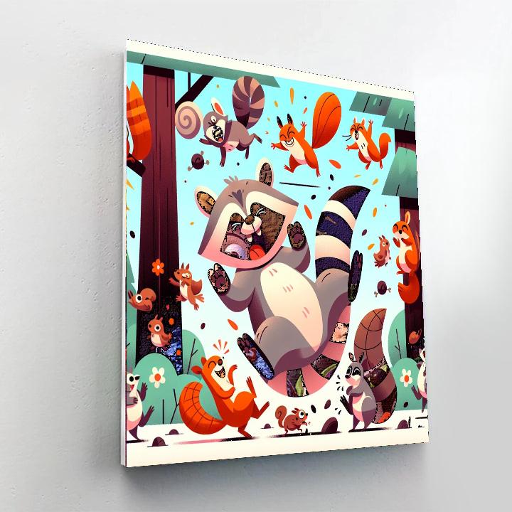 Crazy Critters Paint By Numbers