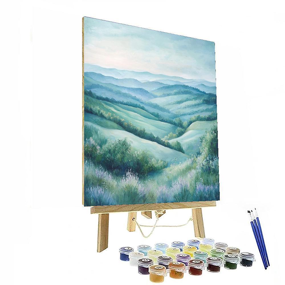Paul Cézanne Inspired Dreamy Valleys  Paint By Numbers Kits