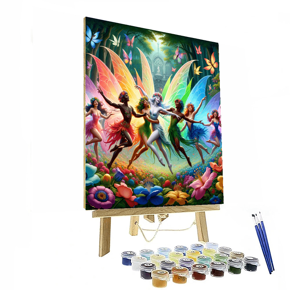 Mystical Forest Fairies Paint By Numbers Kits