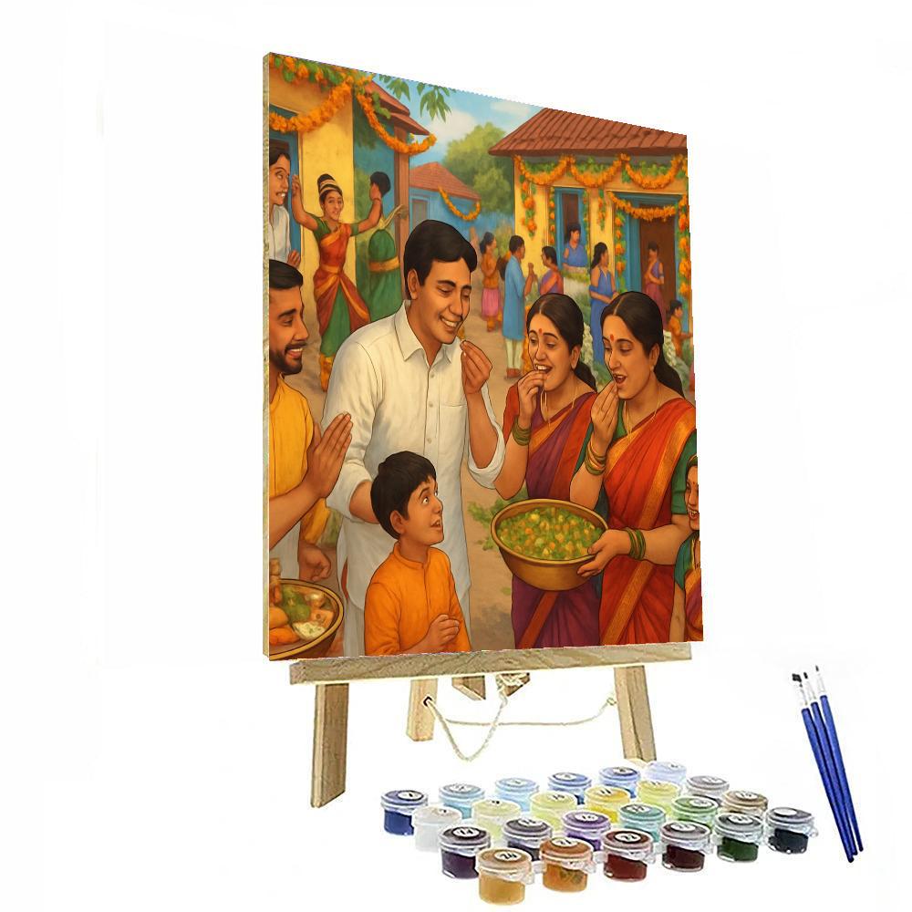 Ougadi - India Paint By Numbers Art