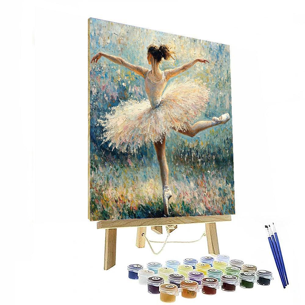 Edgar Degas Inspired Timeless Ballet Dance  Paint By Numbers Kits