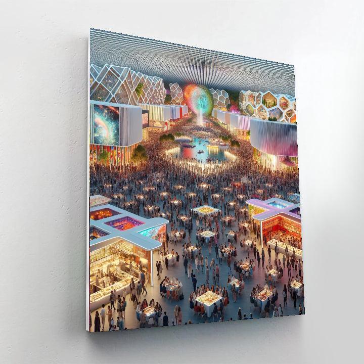 World Expo - Various Locations Worldwide Paint By Numbers Kits