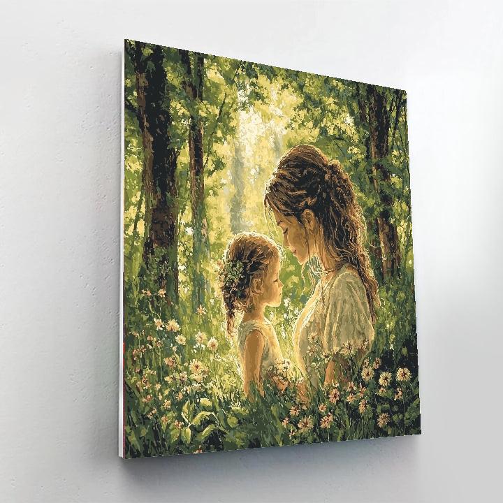 Embracing Mother Earth Paint By Numbers