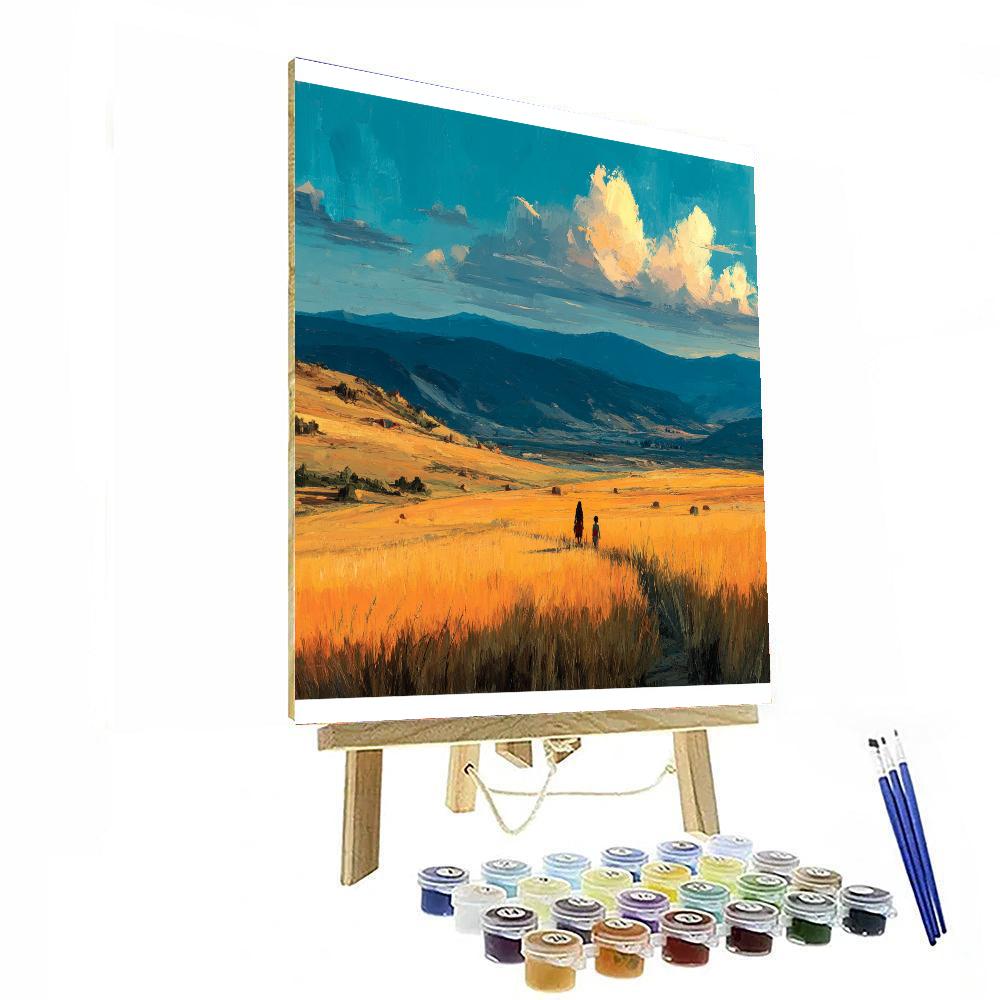 Golden Hour Memories Paint By Color