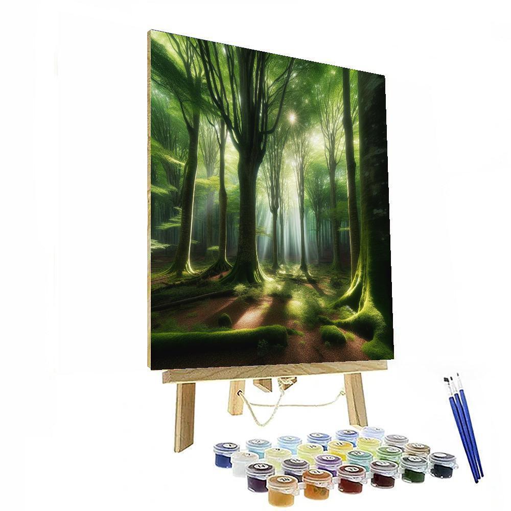 Forest Sanctuary Serenity Numbered Painting Kits