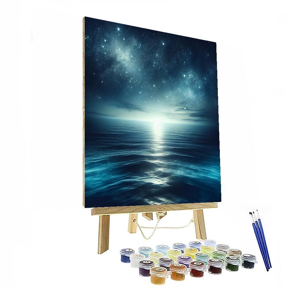Starlit Ocean Dreams Numbered Painting Kits