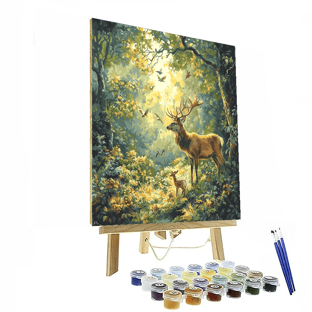 Robert Bateman Inspired Wild At Heart  Paint By Numbers