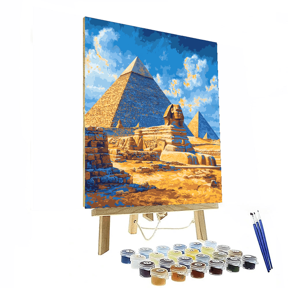Giza Plateau Numbered Painting Kits