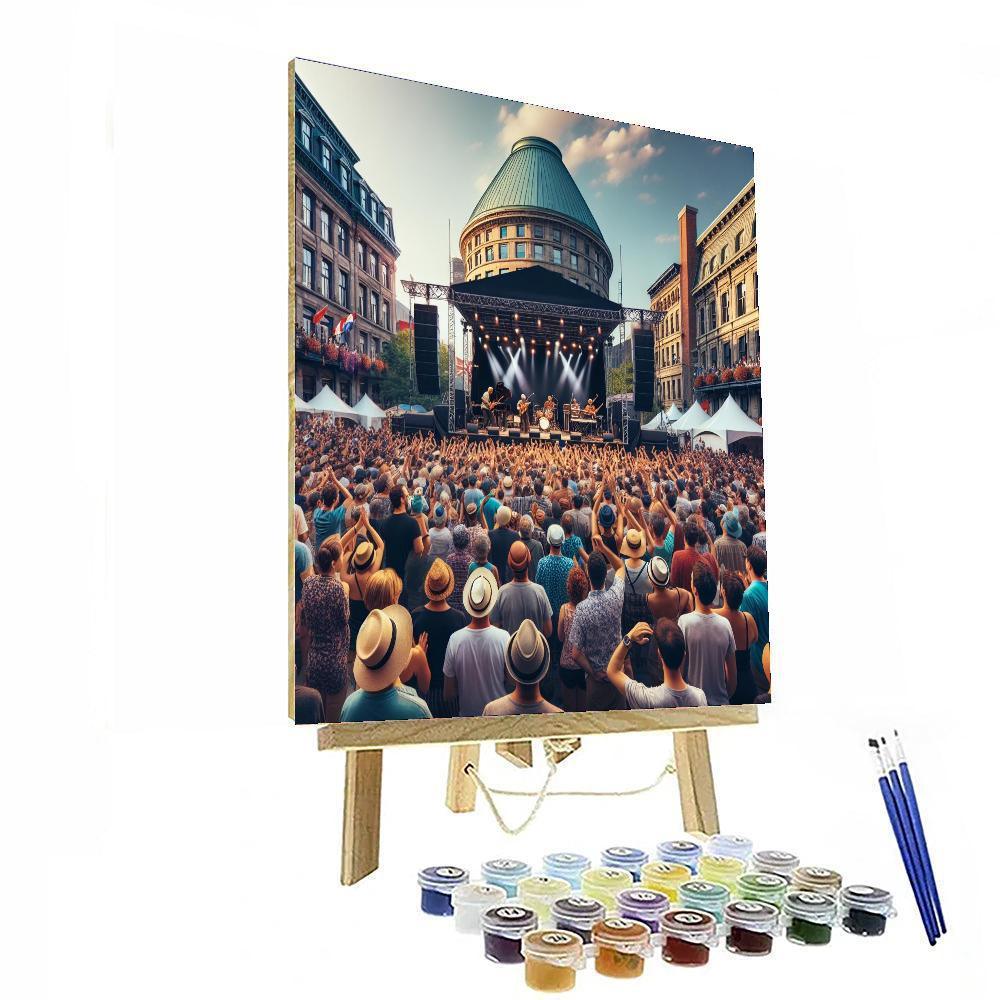 International Jazz Festival - Canada DIY Paint By Numbers