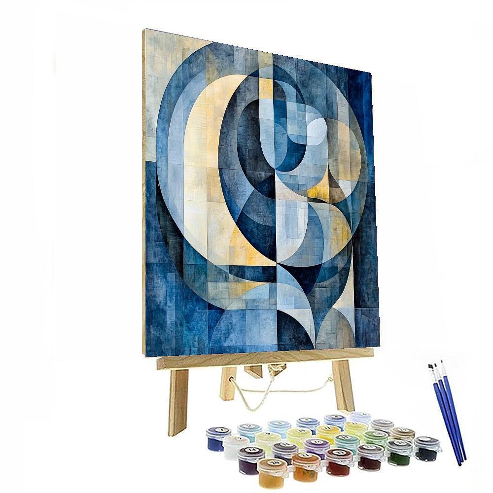 Kazimir Malevich Inspired Transcendental Patterns  DIY Paint By Numbers