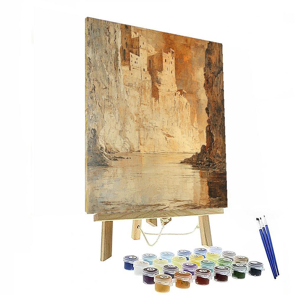 Michelangelo Inspired Veil Of Nature  Paint By Numbers