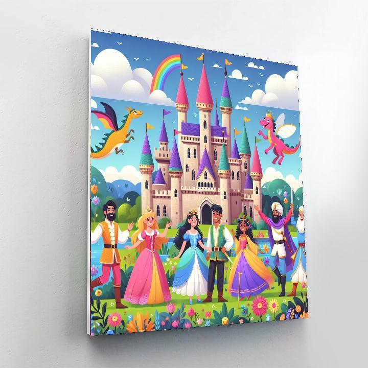 Creative Castle Play Paint By Numbers