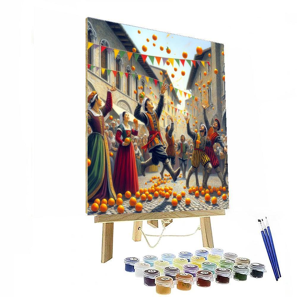 Carnival Of Ivrea - Ivrea DIY Paint By Numbers