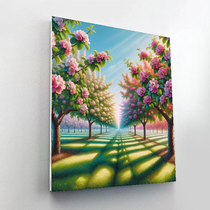 Rustic Orchard Splendor DIY Paint By Numbers