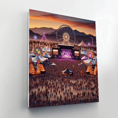 Coachella Valley Music And Arts Festival - United States Paint By Number