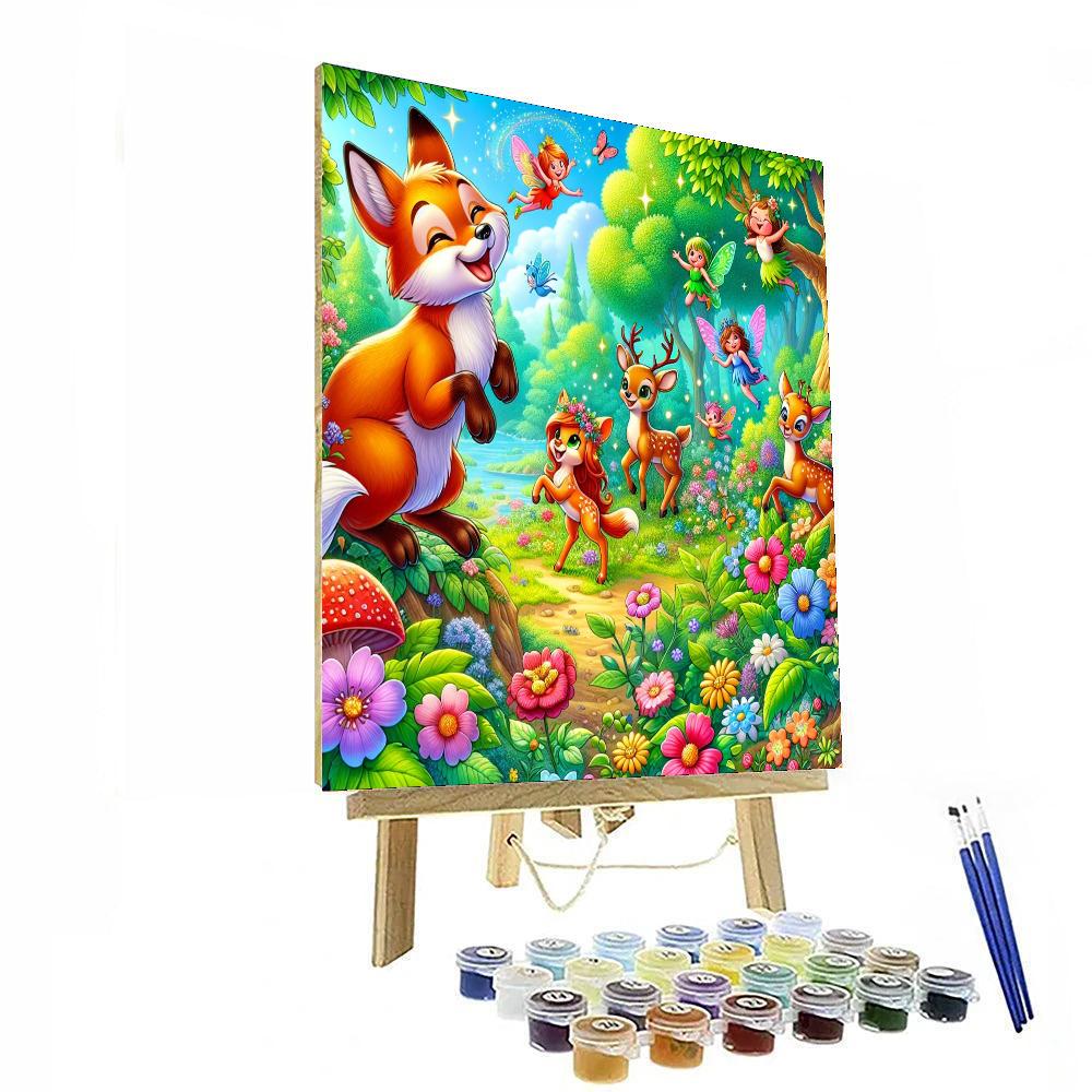 Exploring The Enchanted Woods Paint By Number