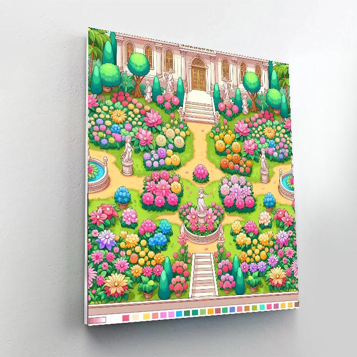 Royal Palace Garden DIY Paint By Numbers