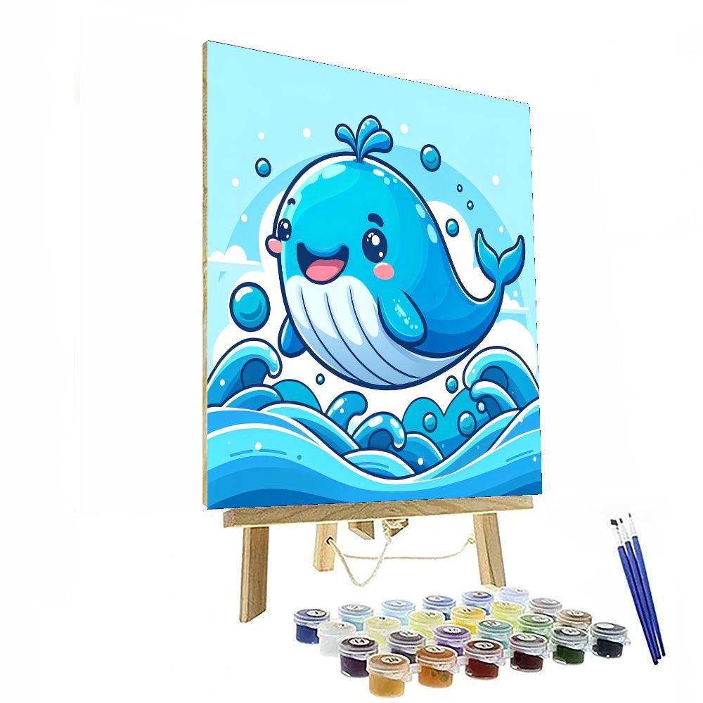 Adventure Awaits Whale Numbered Painting Kits